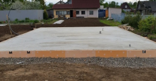 Фундамент монолитная плита под дом цена в Подольске - от 4153 руб/м2